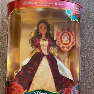 Disney Special Edition Belle Doll in Burgundy and Gold
